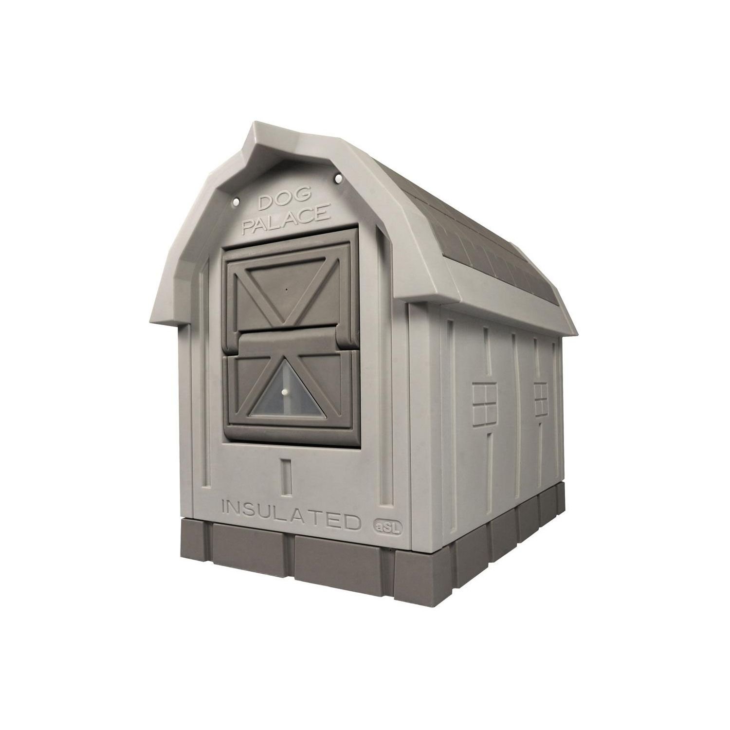 ASL Solutions Deluxe Insulated Dog Palace with Floor Heater