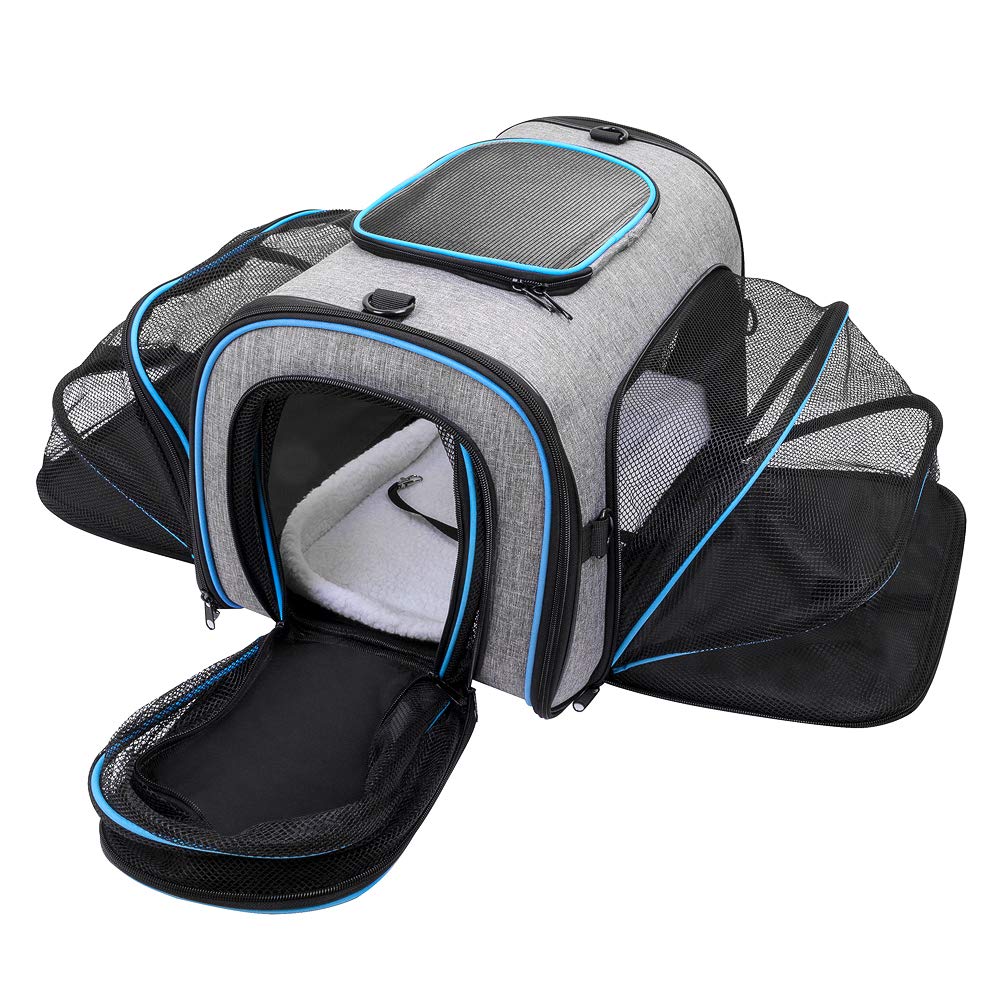 Siivton Airline Approved Expandable Pet Travel Carrier