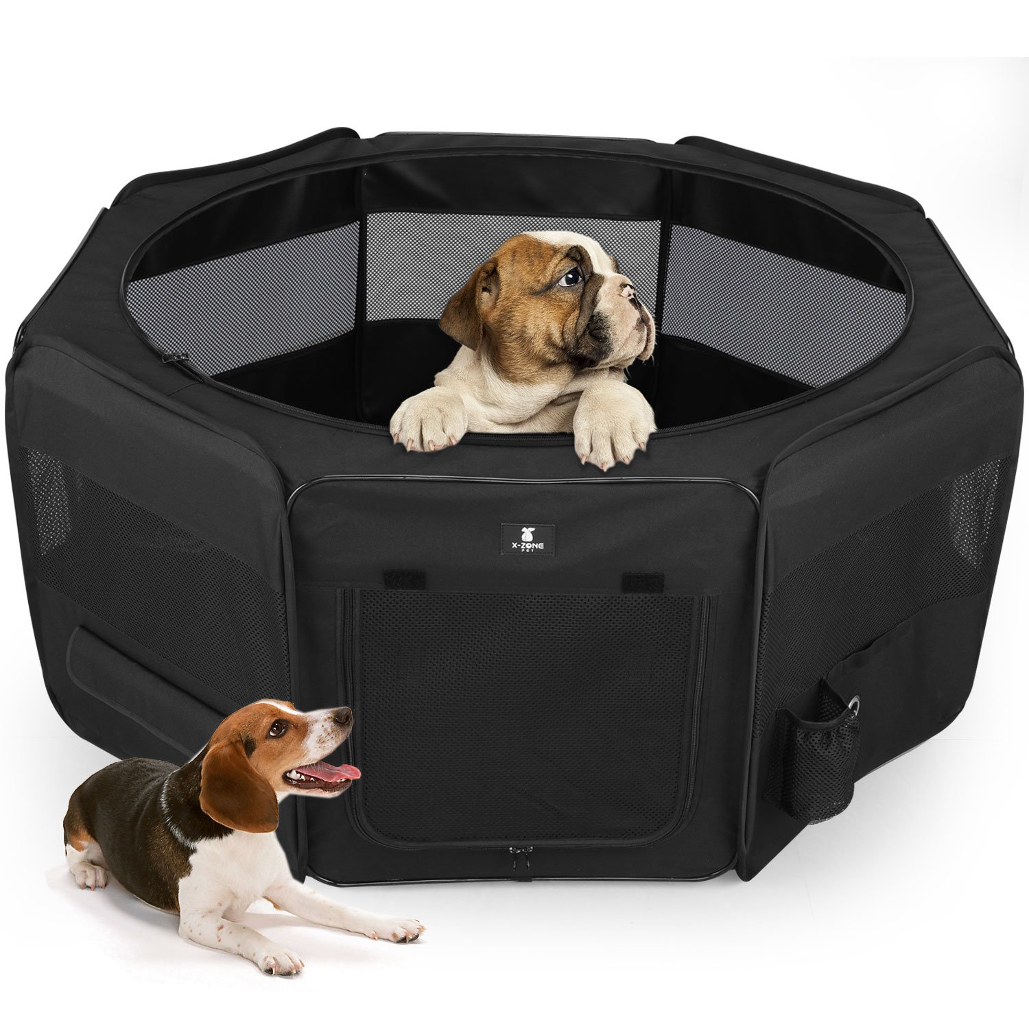 X-ZONE PET Black Playpen