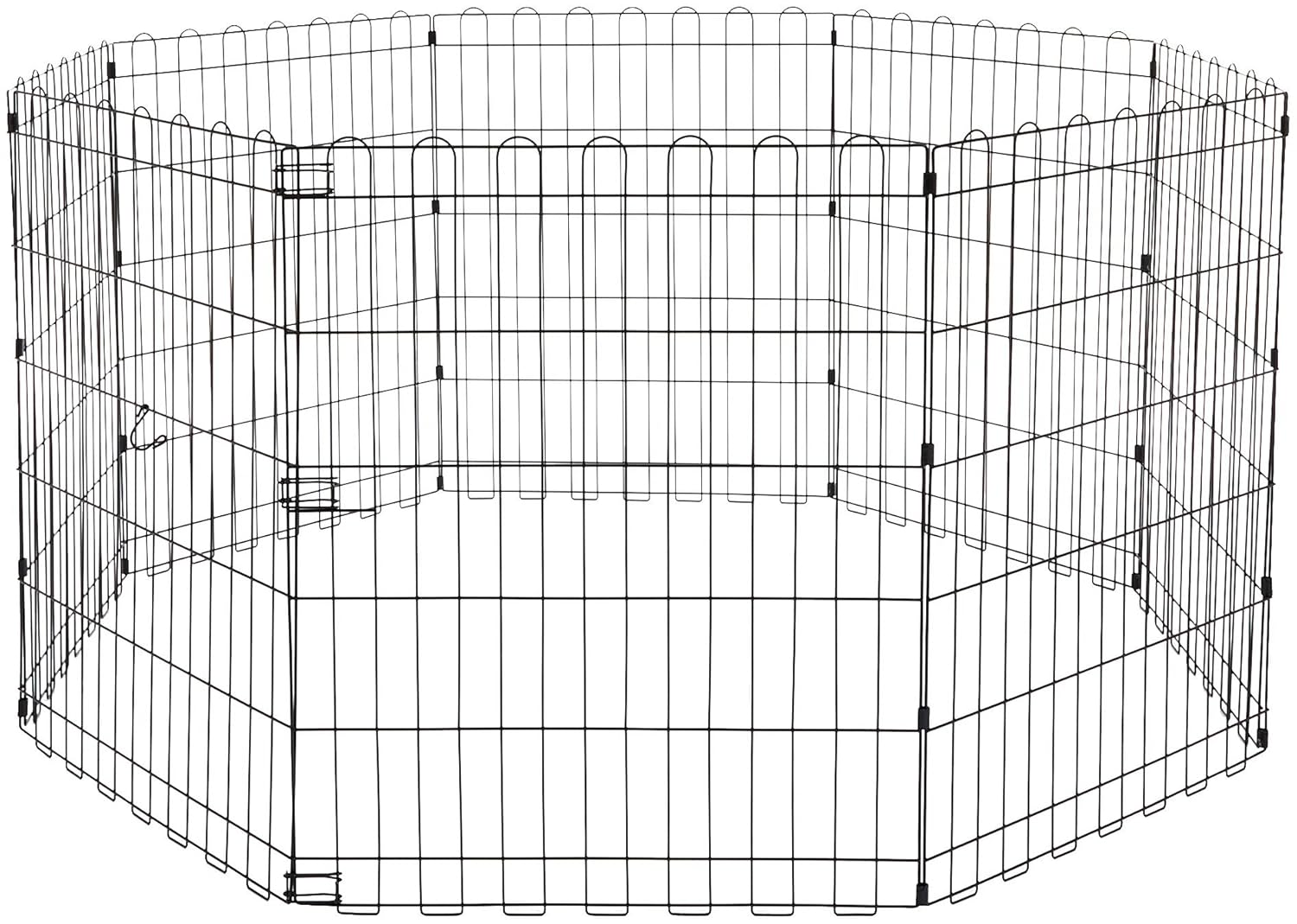 AmazonBasics Foldable Metal Pet Exercise and Playpen