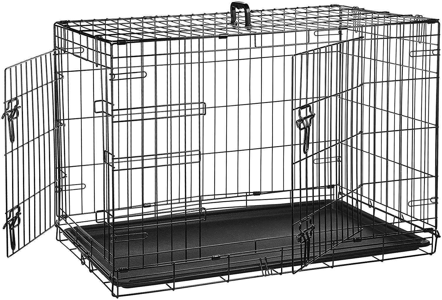 AmazonBasics Folding Metal Dog Crate